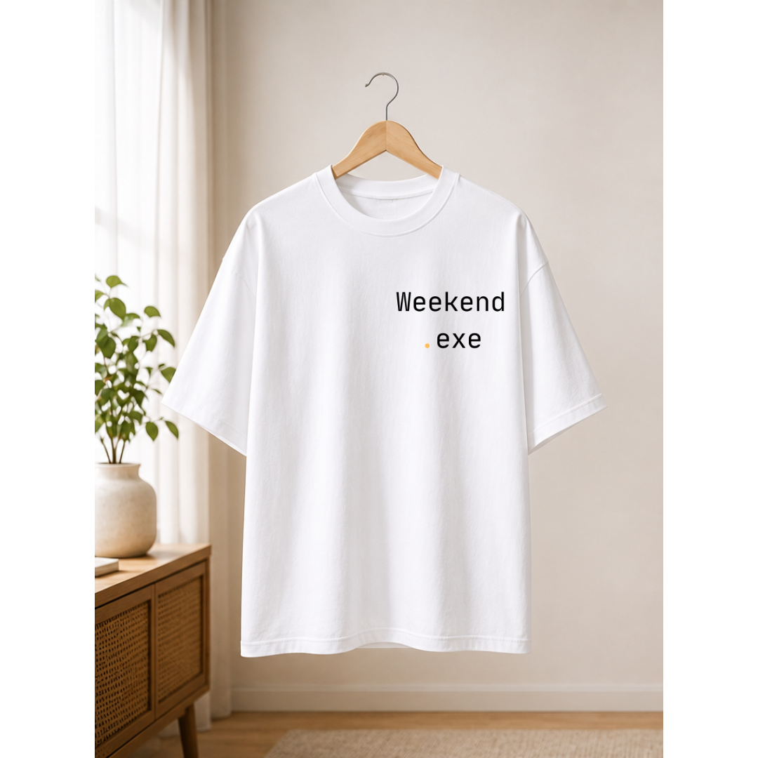 Unisex Oversized Standard T-Shirt weekend.exe