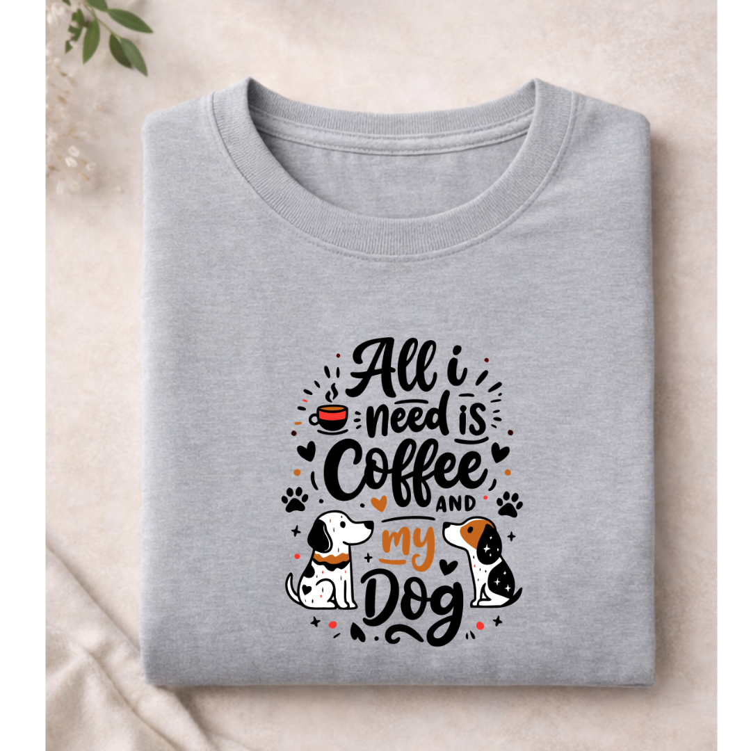 Coffee and my dog
